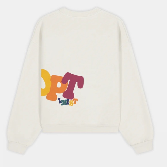 NEW Madhappy Local Optimist Fleece Crewneck - Picture 2 of 4